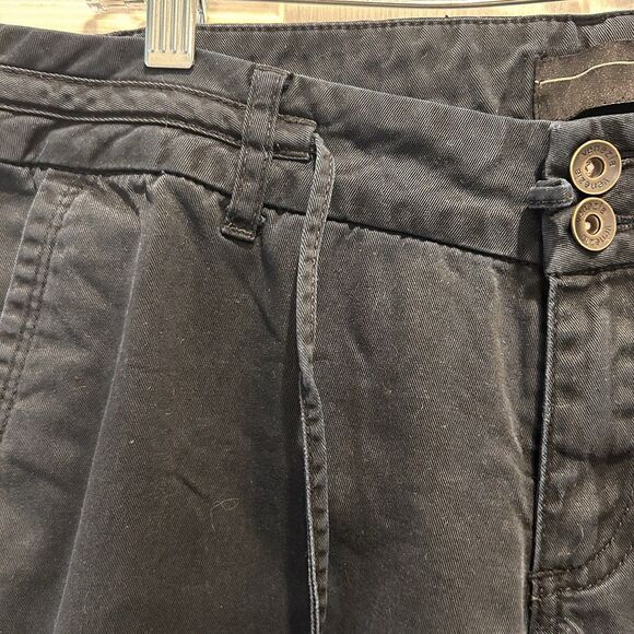 Venezia Wide Leg Black Wide Leg‎ Trousers Tie Waist Womens Size 14 Petite - Picture 4 of 6